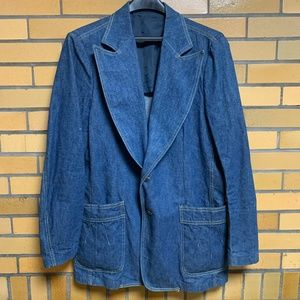 Men's Vintage Denim Sport Coat Lee Jeans